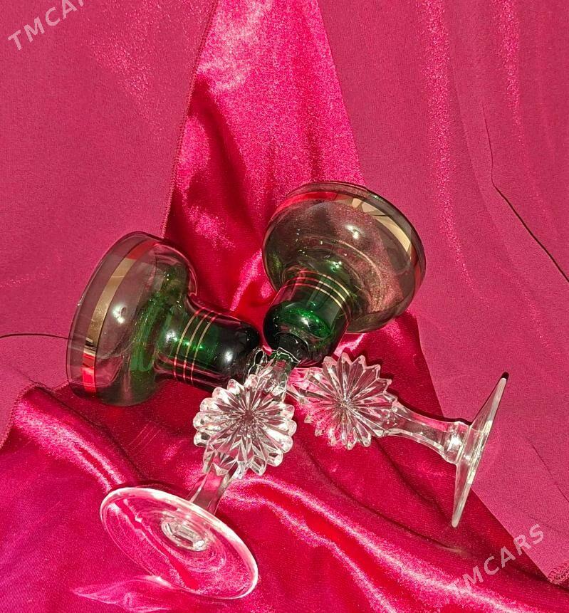 Подсвечник хрусталь винтаж - Ашхабад - img 5