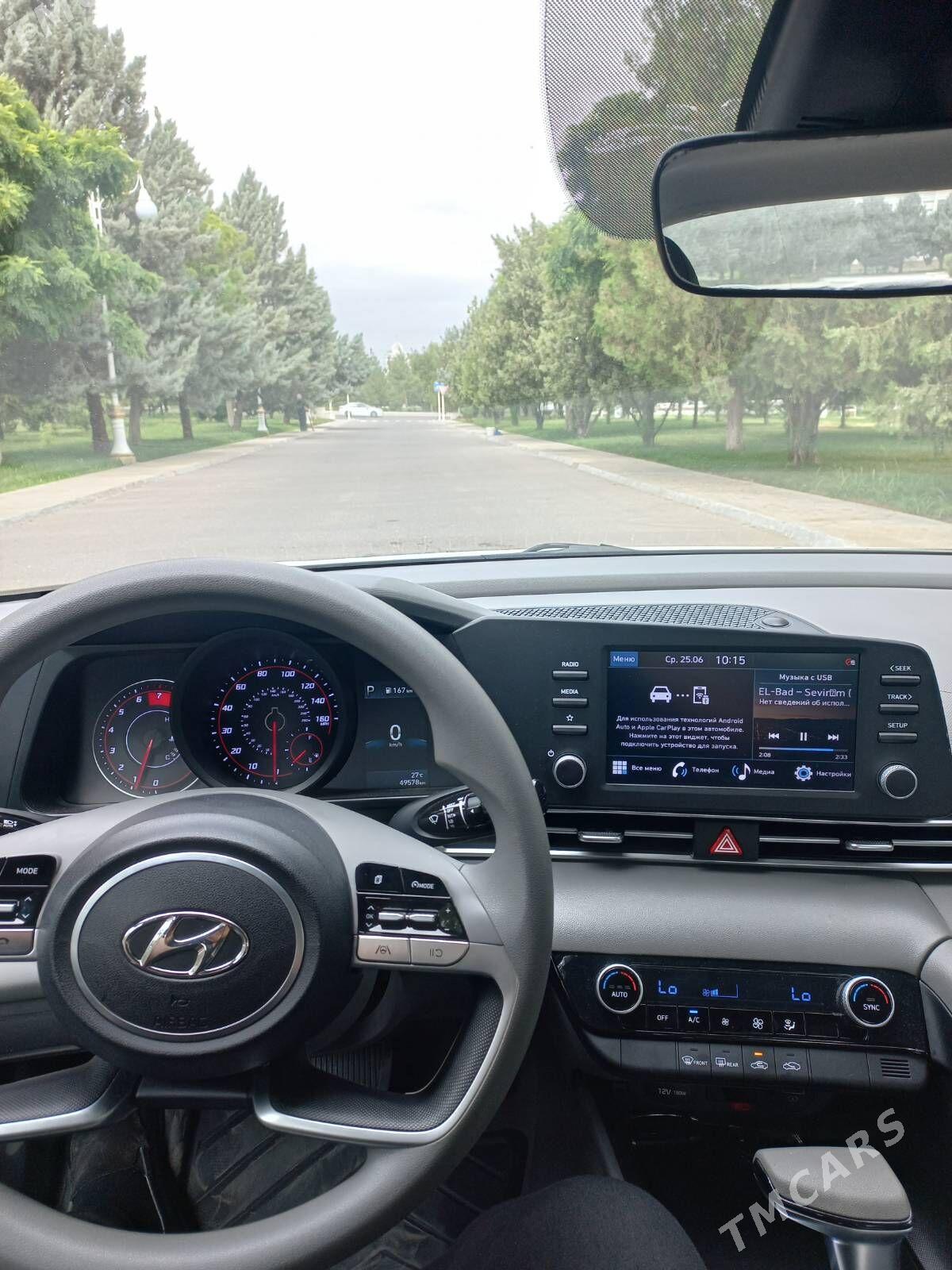 Hyundai Elantra 2021 - 245 000 TMT - Ашхабад - img 8