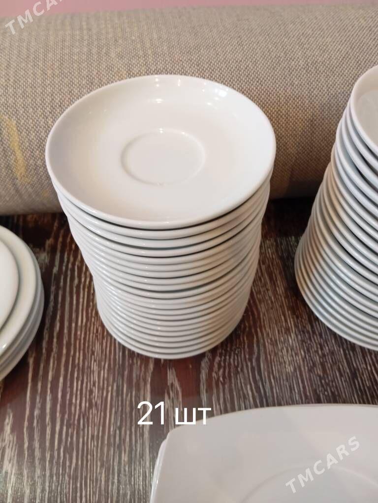 Посуда, тарелки, кисушки, стак - 11 mkr - img 2