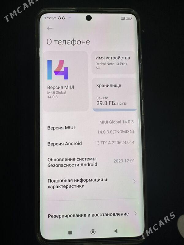 Redmi 13 pro plus 512gb - Дашогуз - img 1