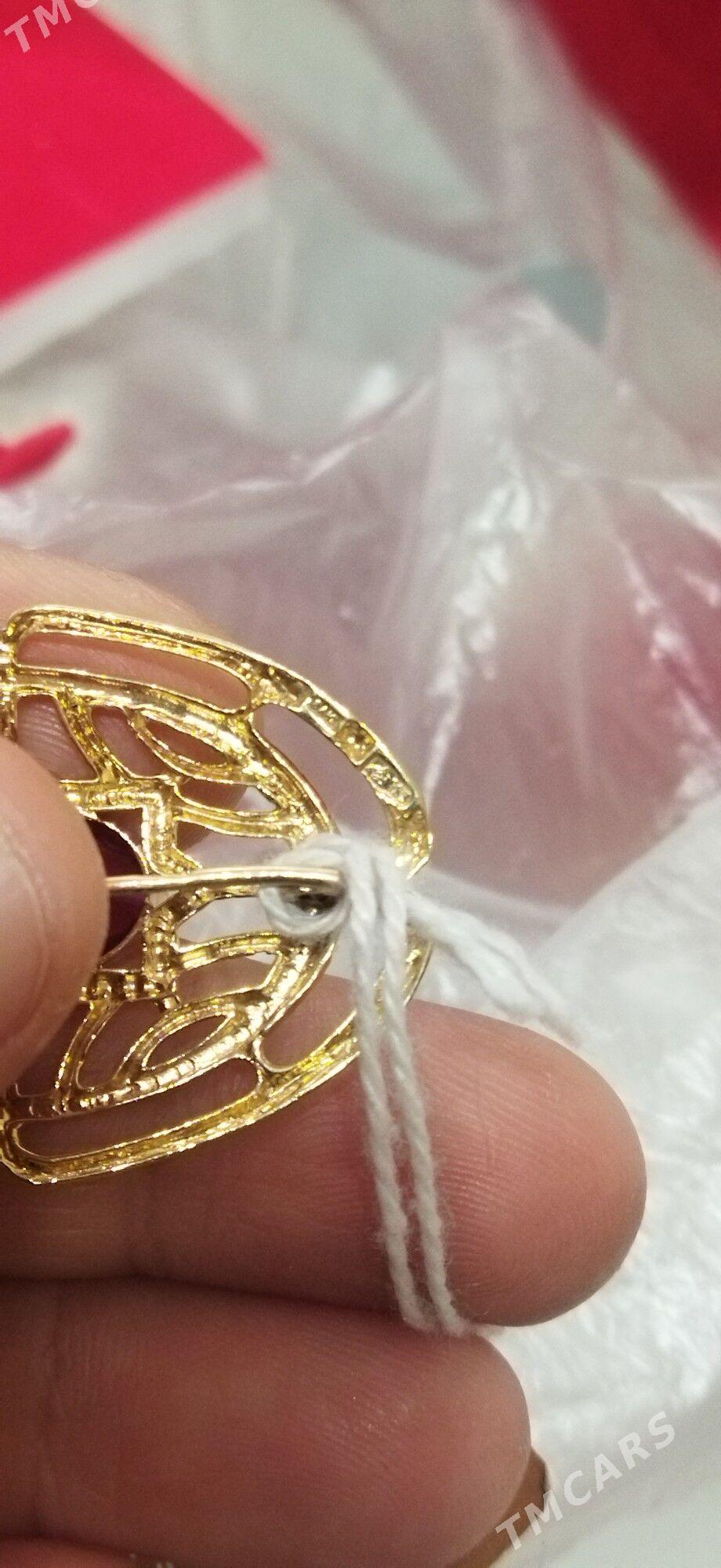 gyzyl broşka - Büzmeýin - img 3