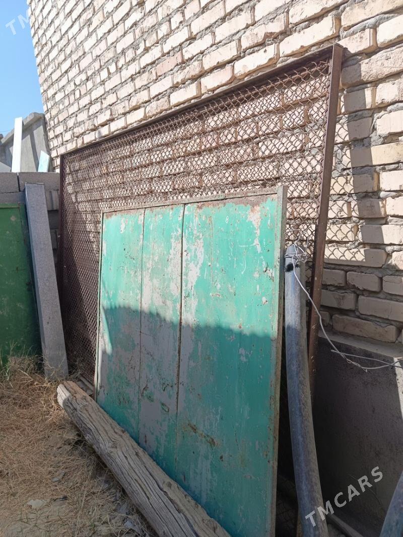 ворота из сетки рабицы - Бахарден - img 1