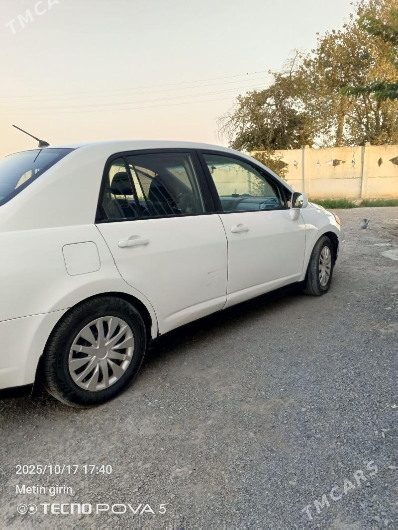 Nissan Versa 2009 - 125 000 TMT - Ak bugdaý etraby - img 6