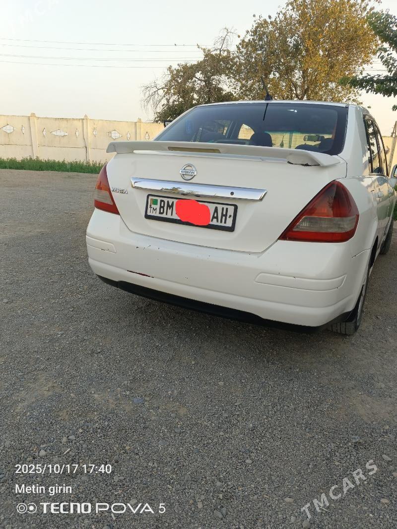 Nissan Versa 2009 - 125 000 TMT - Ak bugdaý etraby - img 2