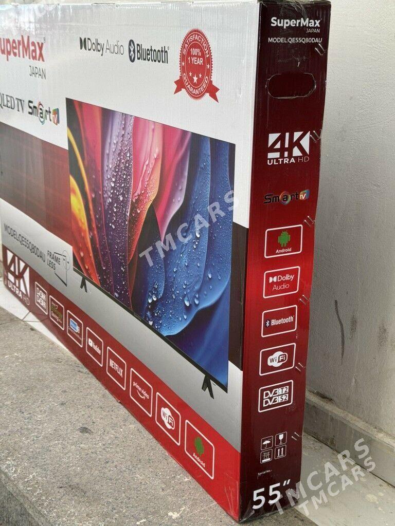 QLED 55 ANDROID TELEWIZOR 4K - Aşgabat - img 2