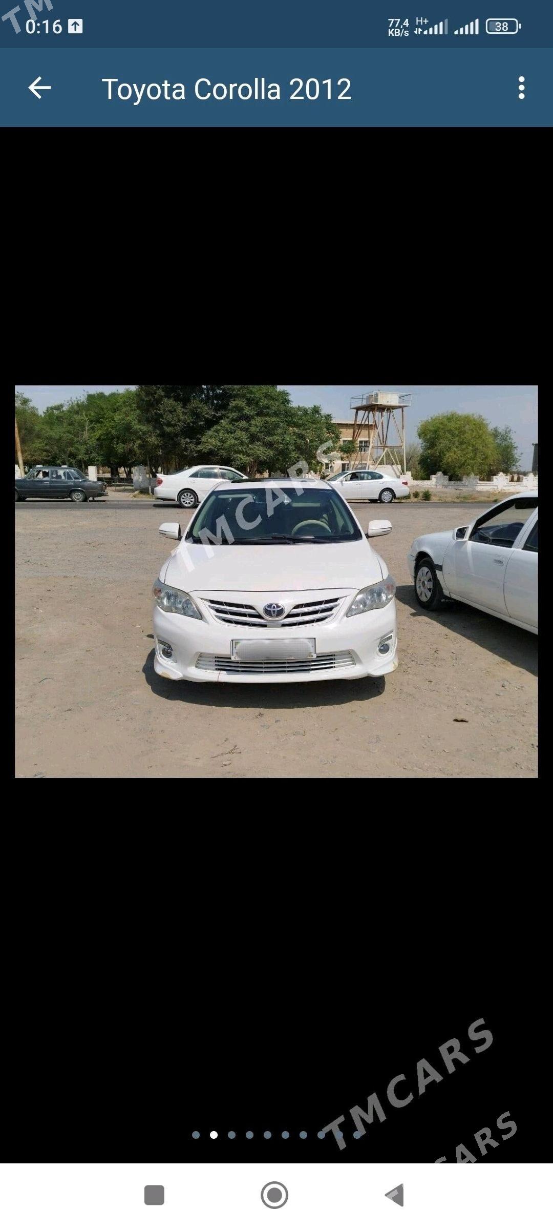 Toyota Corolla 2012 - 175 000 TMT - Мары - img 2