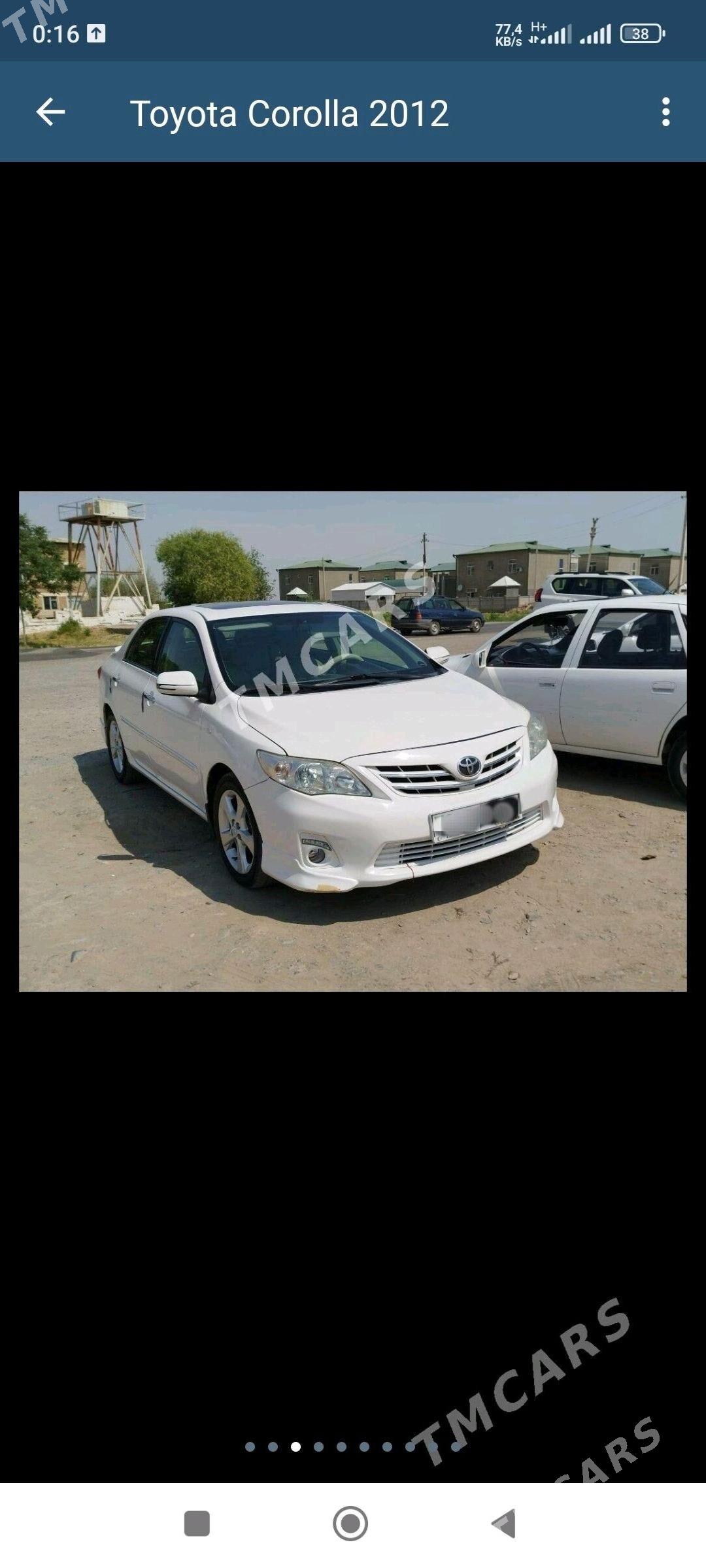 Toyota Corolla 2012 - 175 000 TMT - Мары - img 3