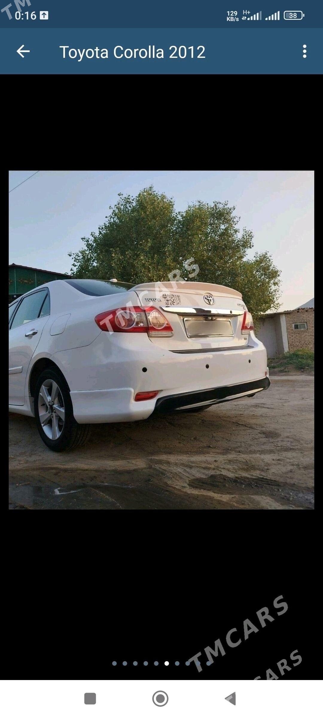 Toyota Corolla 2012 - 175 000 TMT - Мары - img 6