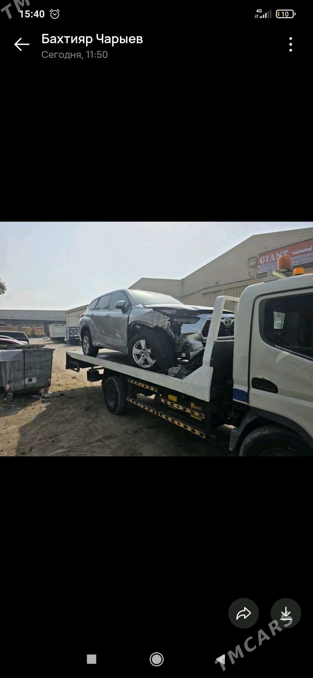 Toyota Highlander 2023 - 480 000 TMT - Дянев - img 8