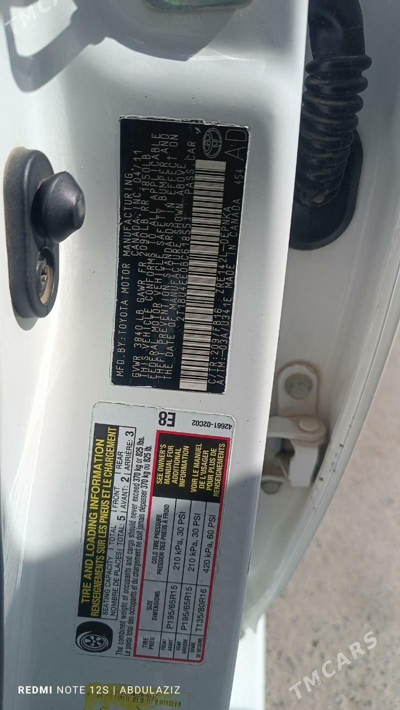 Toyota Corolla 2011 - 180 000 TMT - Ашхабад - img 5