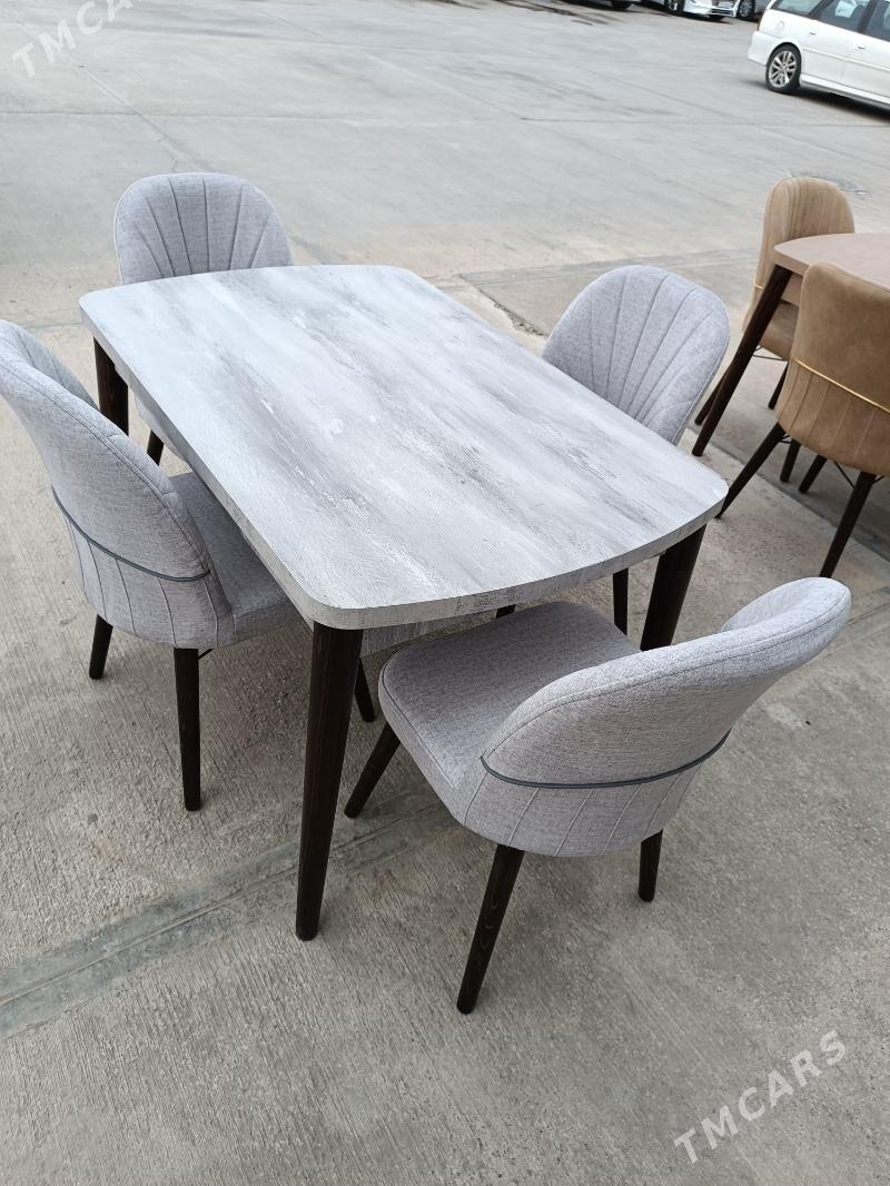 Stol 4 adamlyk komplekt - Ашхабад - img 4