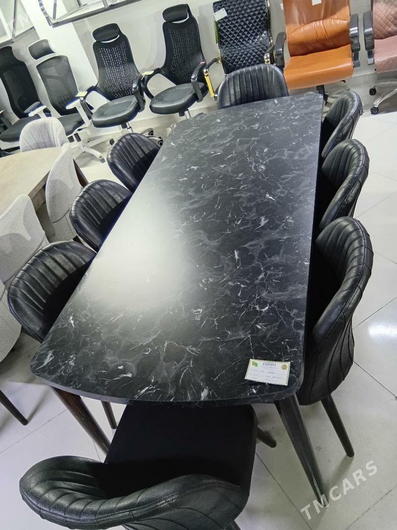 8 adamlyk stol stul.Soltan - Ашхабад - img 1