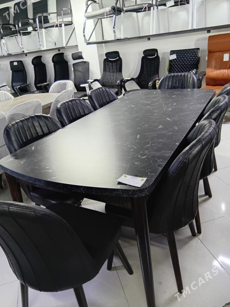 8 adamlyk stol stul.Soltan - Ашхабад - img 2