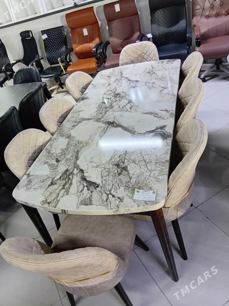 8 adamlyk stol stul.Soltan - Ашхабад - img 6