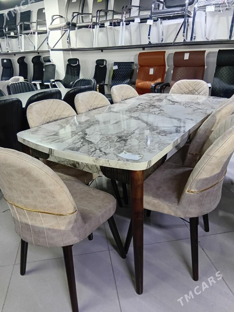 8 adamlyk stol stul.Soltan - Ашхабад - img 5