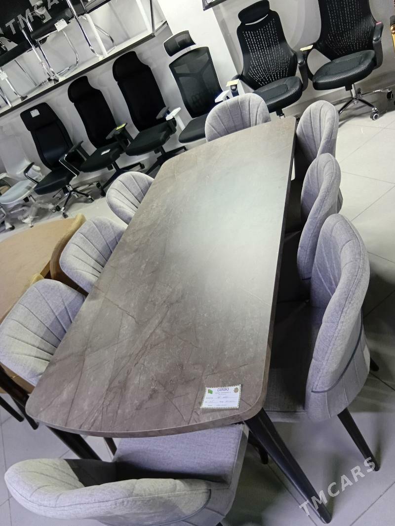 8 adamlyk stol stul.Soltan - Ашхабад - img 3