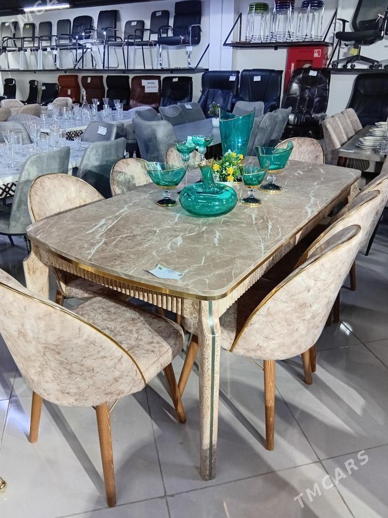 Atlas stol stul 8 adamlyk - Ашхабад - img 1