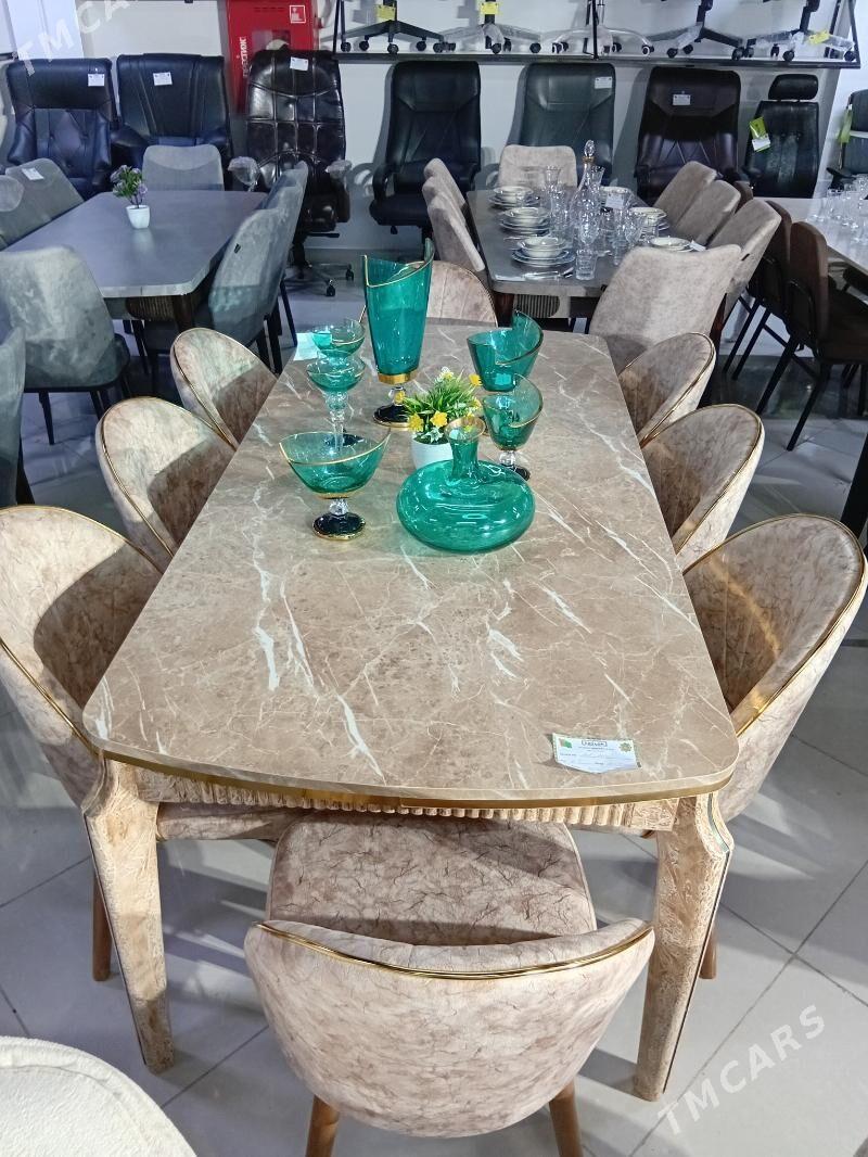 Atlas stol stul 8 adamlyk - Ашхабад - img 2