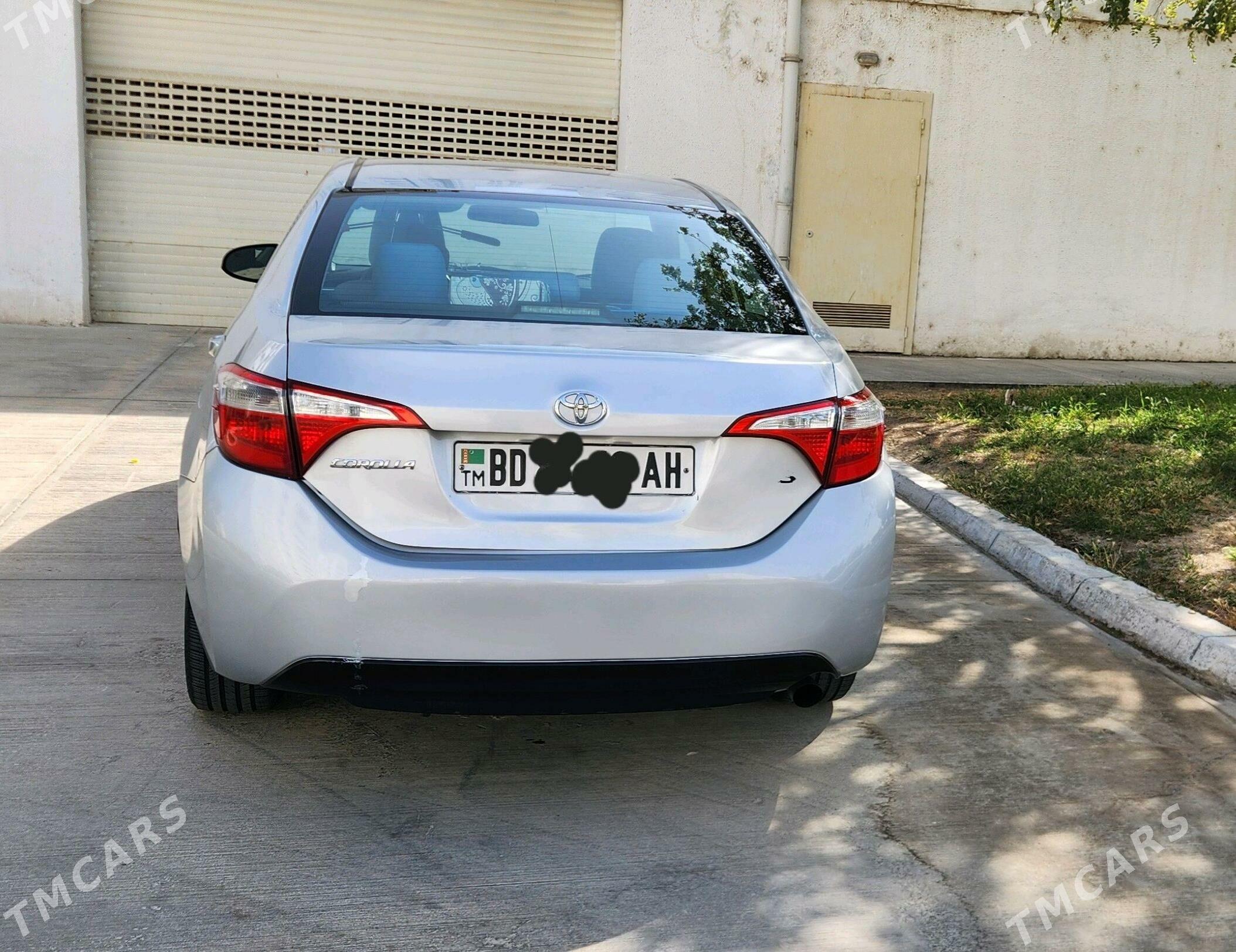 Toyota Corolla 2014 - 185 000 TMT - Ак-Бугдайский этрап - img 2