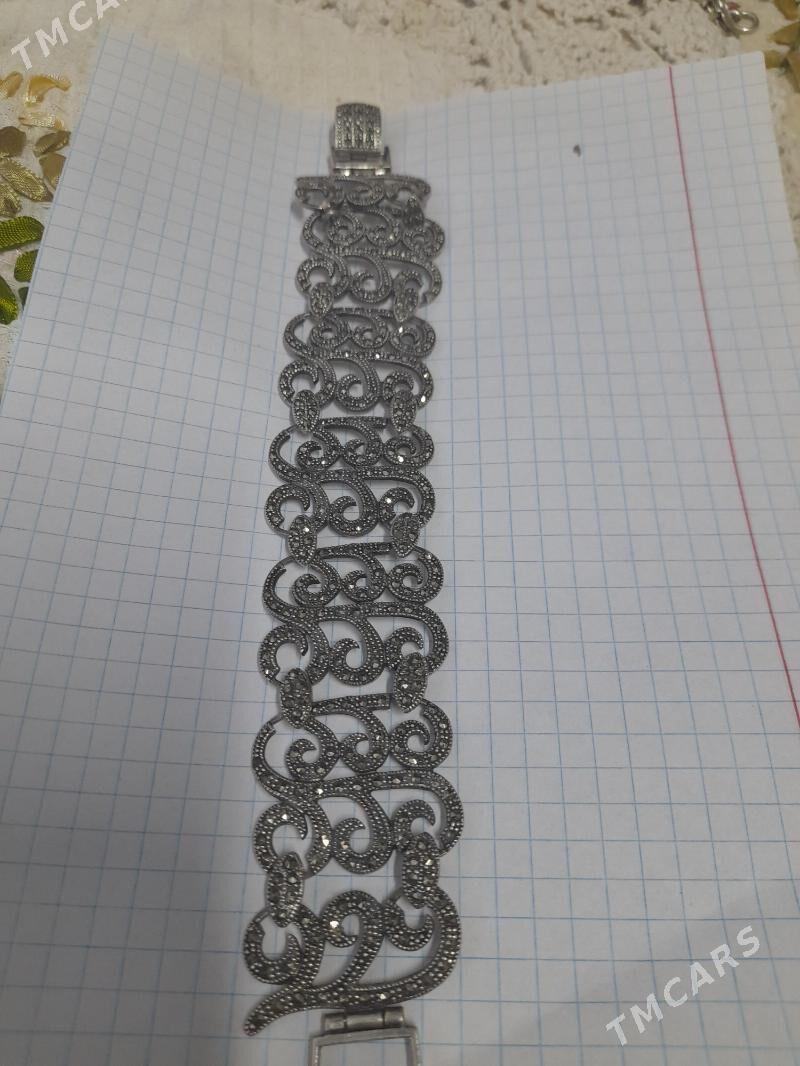 браслет серебряный - Aşgabat - img 3