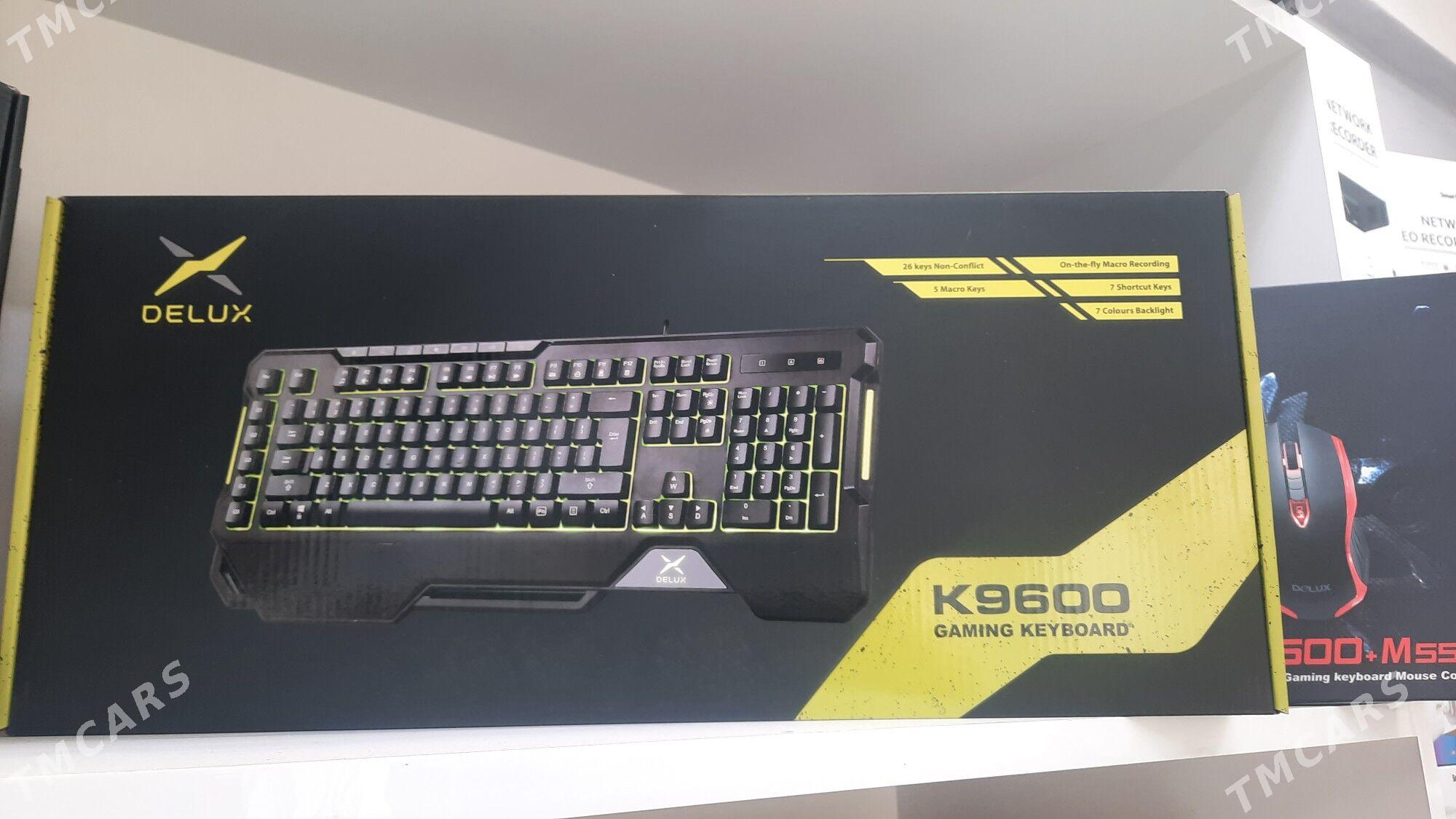 Delux Gaming Keyboard K9600 - Aşgabat - img 1