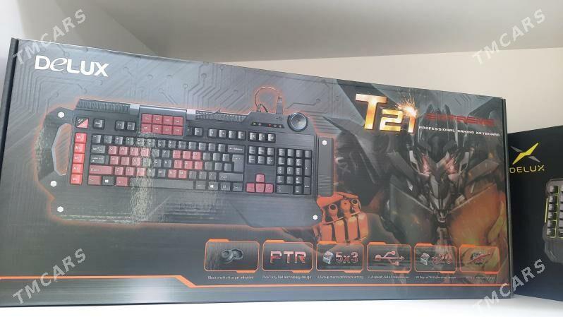 Delux Gaming Keyboard T21 USB - Ашхабад - img 1