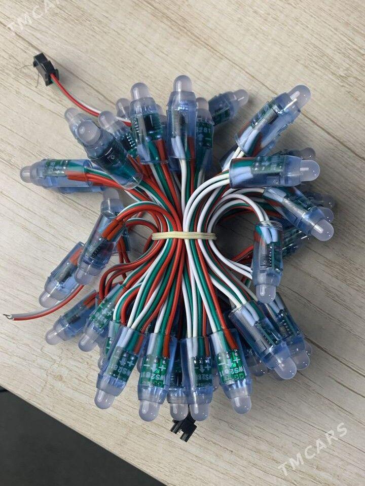 пиксельные светодиоды RGB 12mm - Туркменабат - img 1