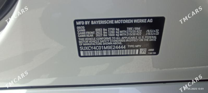 BMW X6 M 2020 - 1 150 000 TMT - Чоганлы - img 9