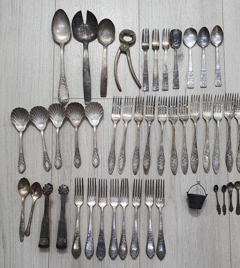 мельхиор вилки наборы ложки - Aşgabat - img 1