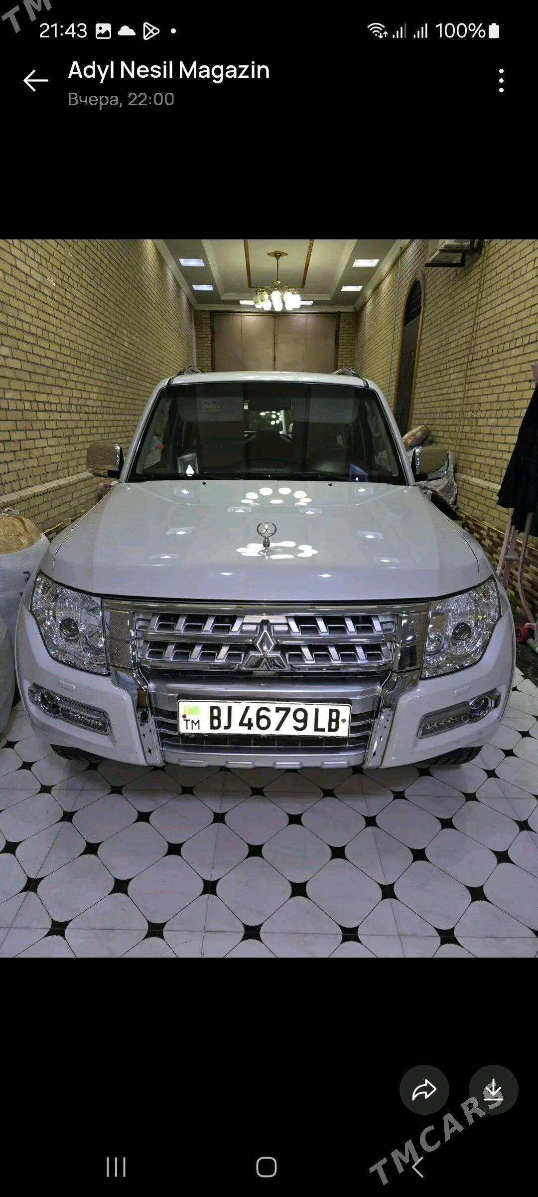 Mitsubishi Pajero 2015 - 360 000 TMT - Дянев - img 6