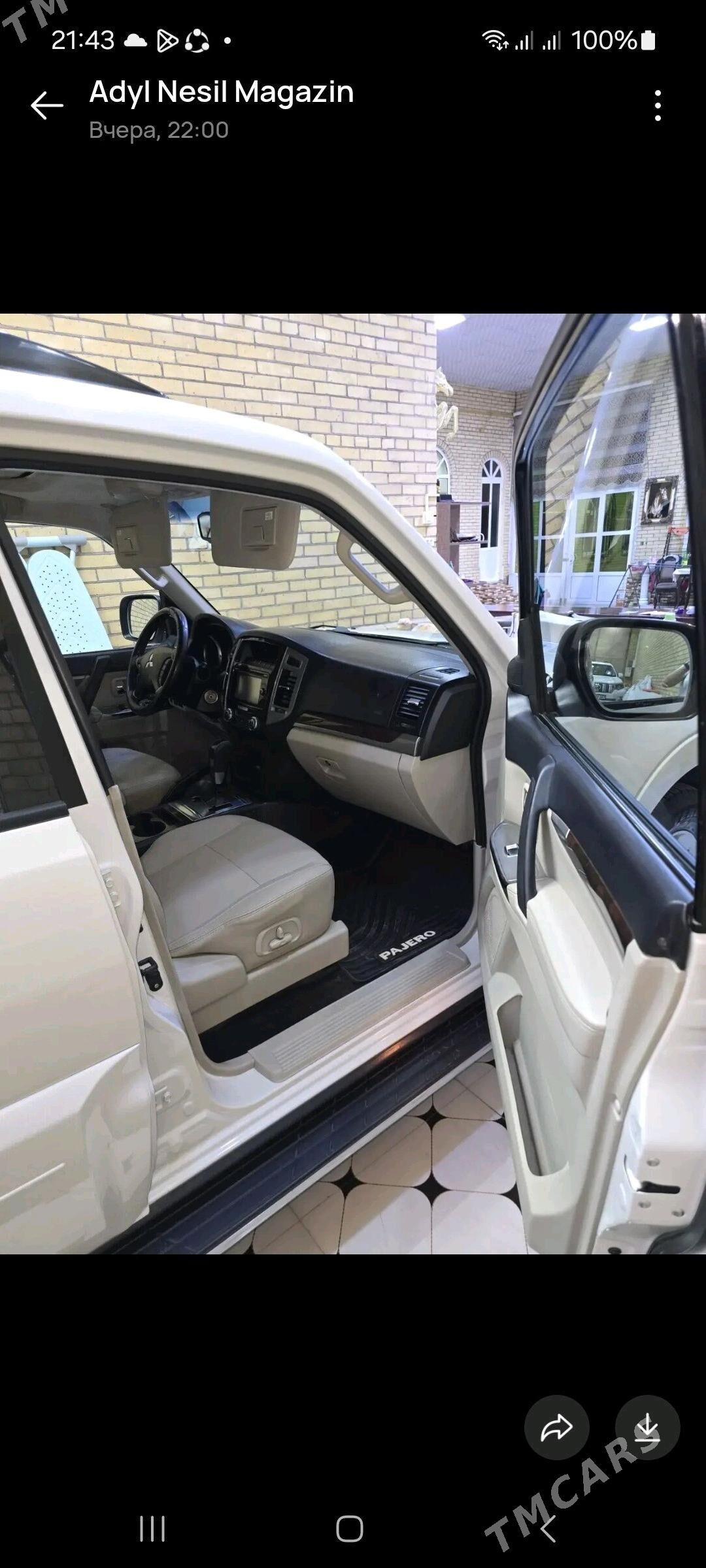 Mitsubishi Pajero 2015 - 360 000 TMT - Дянев - img 4