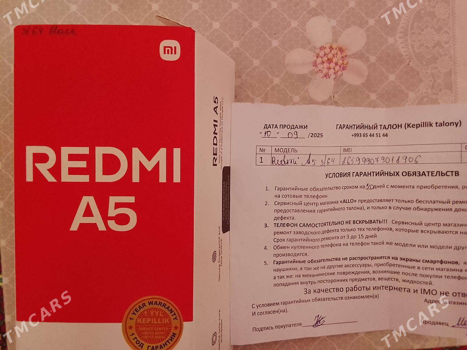 Redmi A5 - Туркменабат - img 7