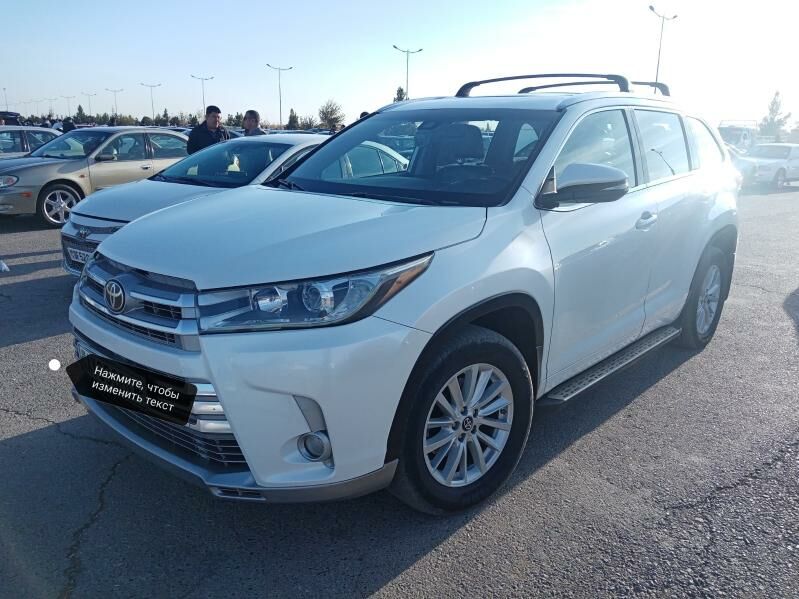 Toyota Highlander 2018 - 480 000 TMT - Сакар - img 3