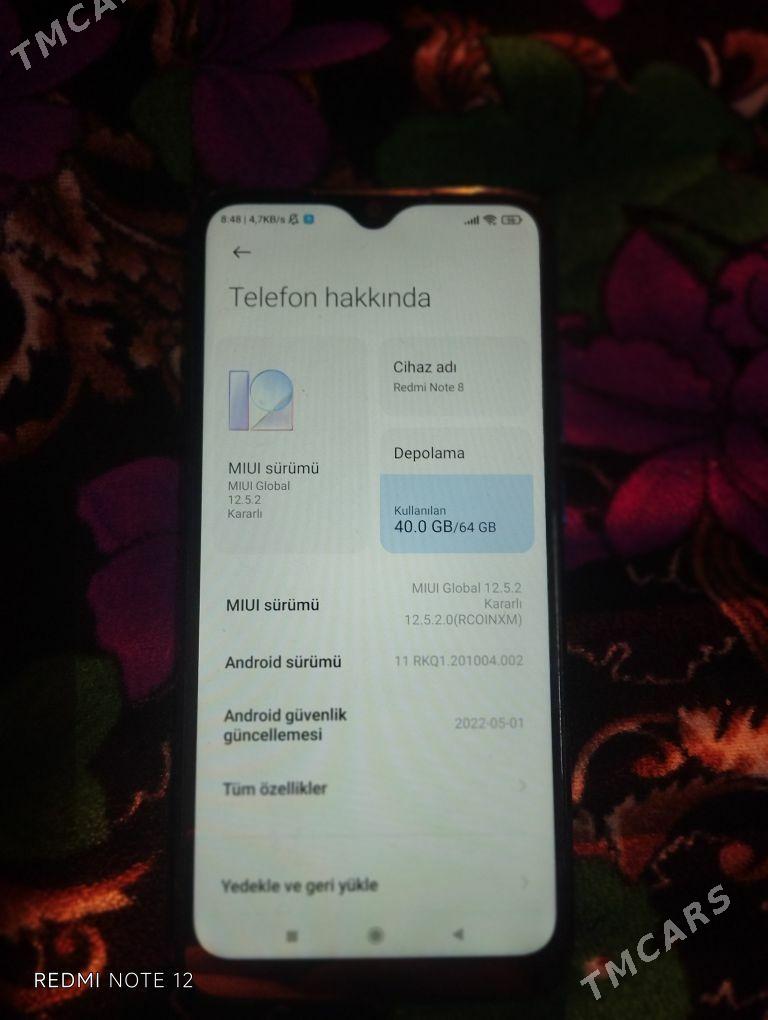 Redmi Note 8 64-4 1 000 TMT - Daşoguz - img 1