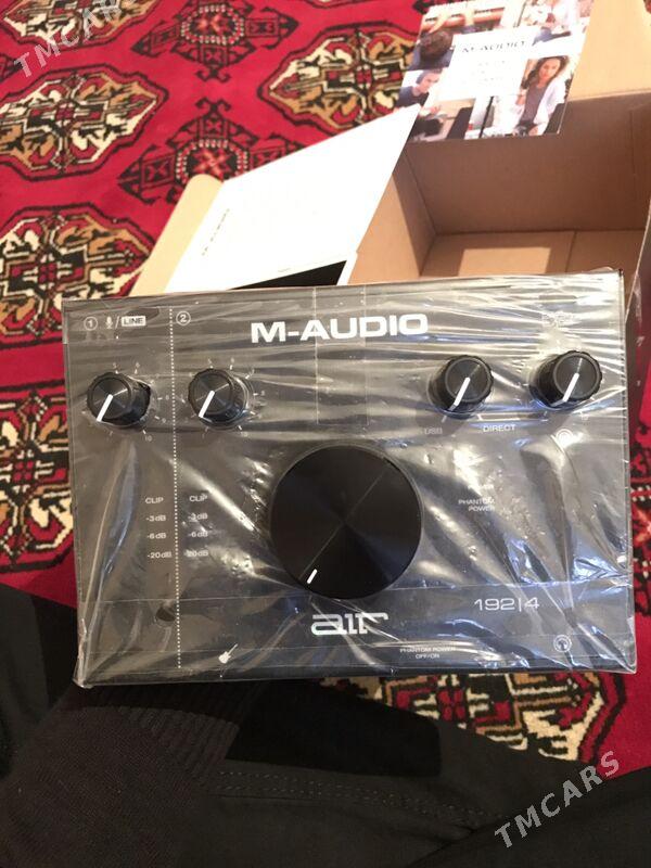 m audio studio kart - Türkmenbaşy etr. - img 4