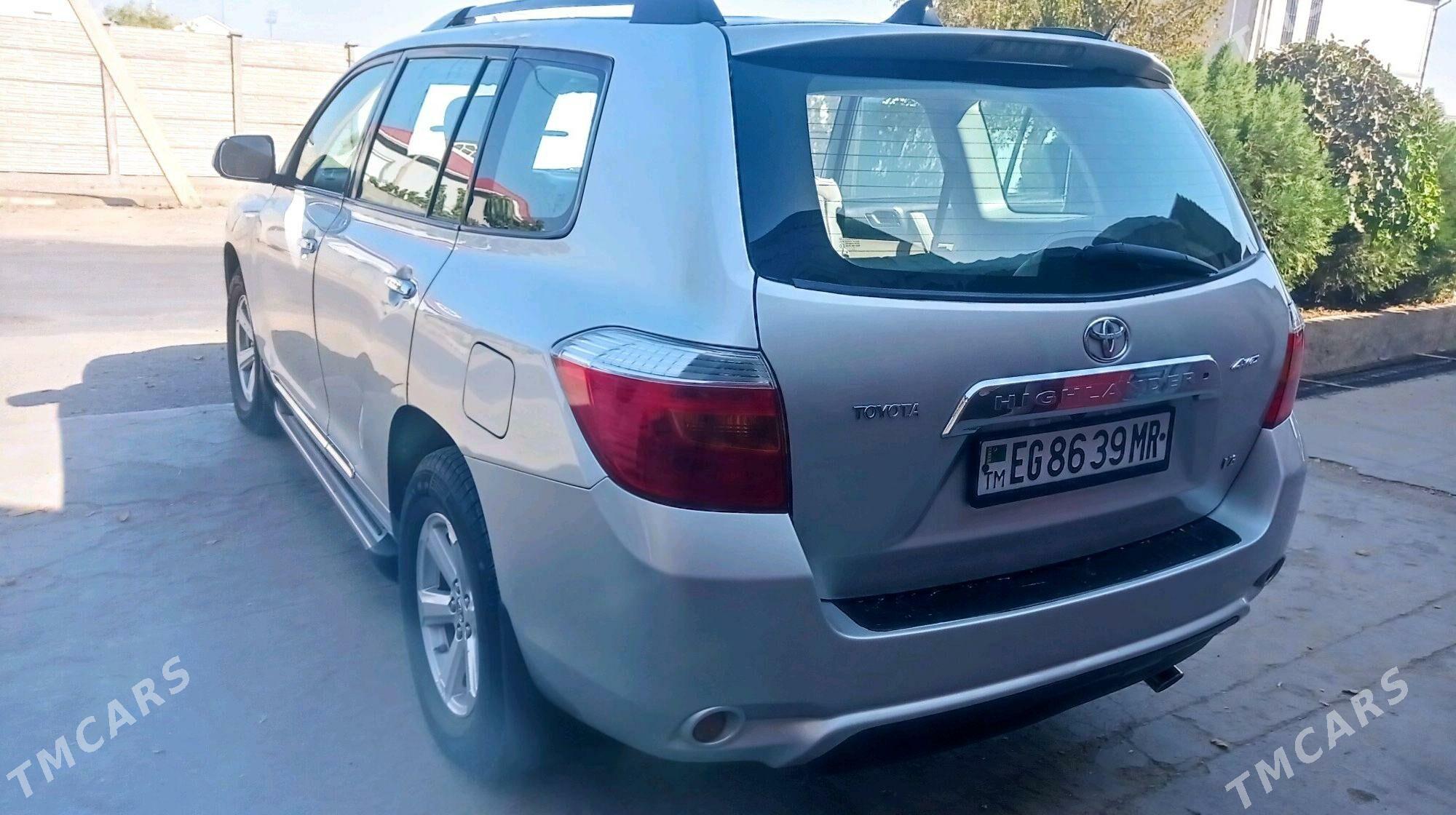 Toyota Highlander 2008 - 360 000 TMT - Мары - img 2