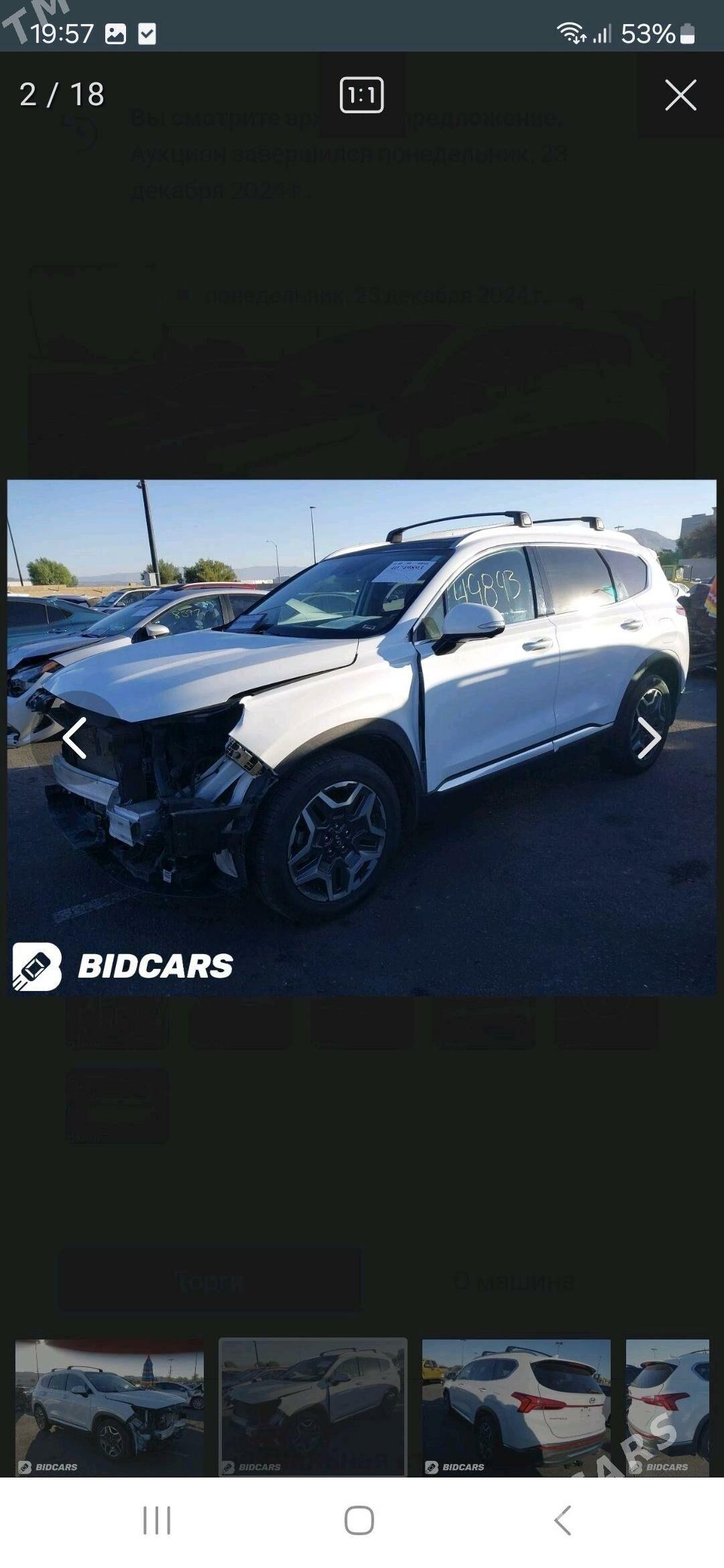 Hyundai Santa Fe 2022 - 435 000 TMT - Aşgabat - img 10