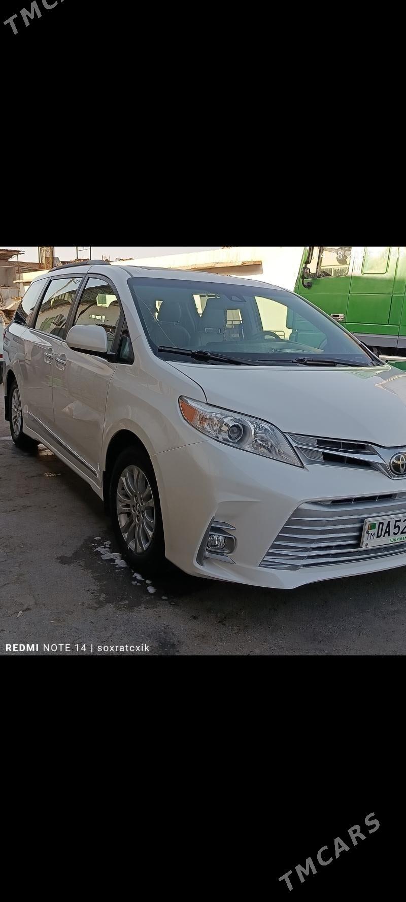 Toyota Sienna 2019 - 480 000 TMT - Туркменабат - img 3