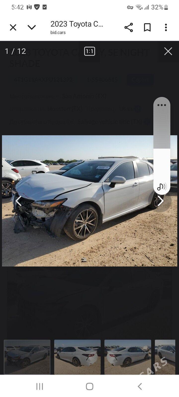 Toyota Camry 2023 - 339 000 TMT - Мары - img 1