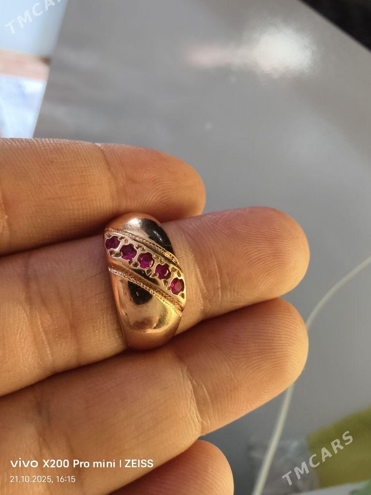 gadym ýüzük gyzyl,золото,altyn - Hitrowka - img 2