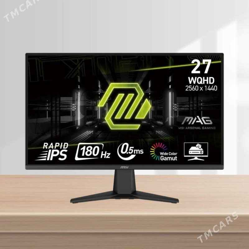 Монитор MSI MAG 275QF IPS WQHD, 2560x1440 2K, 180h - Aşgabat - img 2