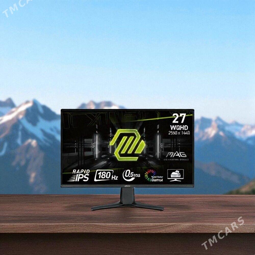 Монитор MSI MAG 275QF IPS WQHD, 2560x1440 2K, 180h - Aşgabat - img 1