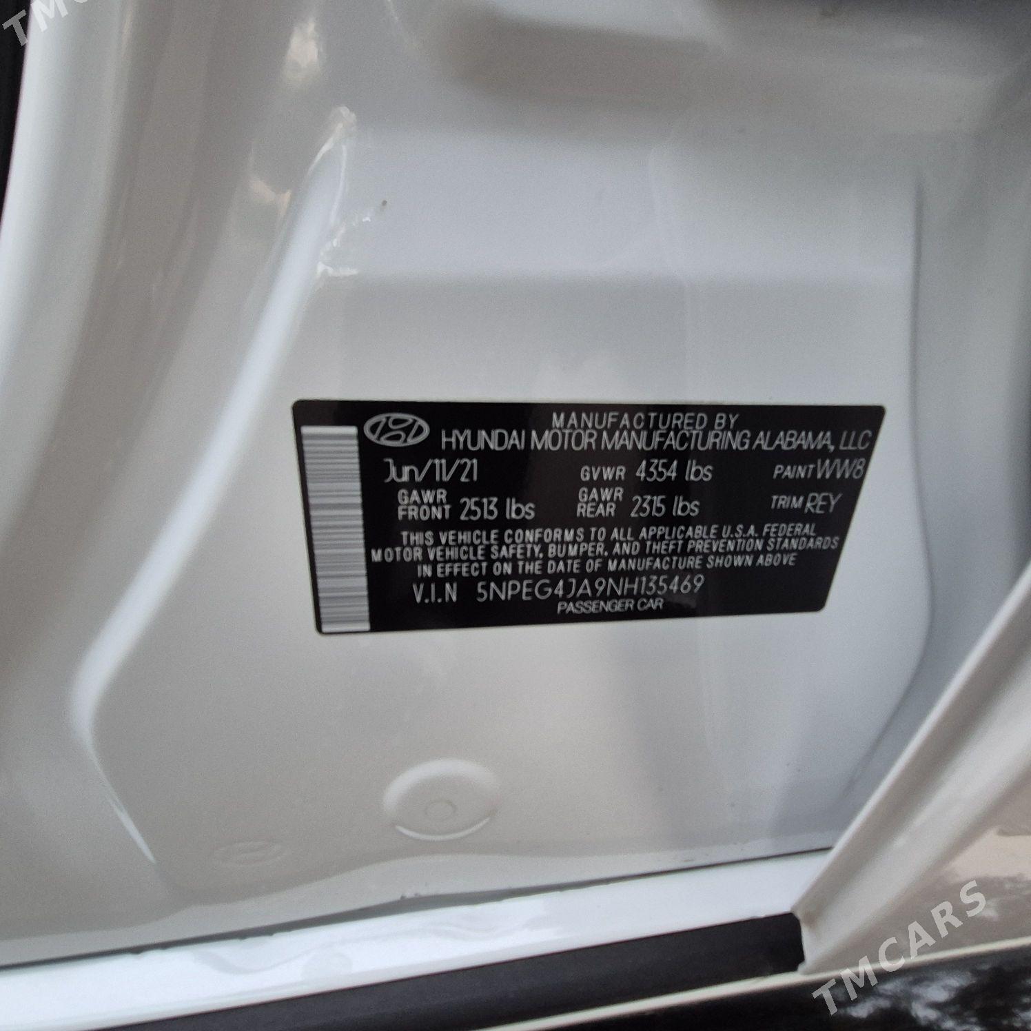 Hyundai Sonata 2021 - 258 000 TMT - Aşgabat - img 5