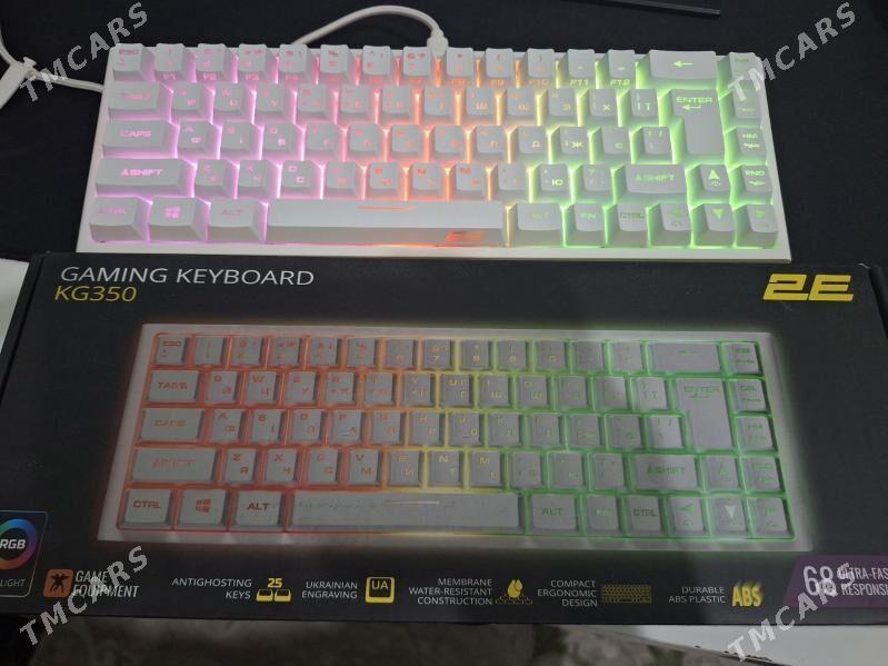 Klawiýatura KEYBOARD KG350 - Garadamak - img 1