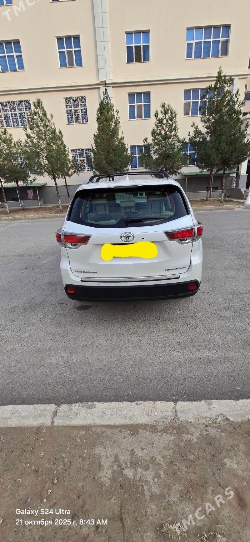 Toyota Highlander 2016 - 520 000 TMT - Ak bugdaý etraby - img 7