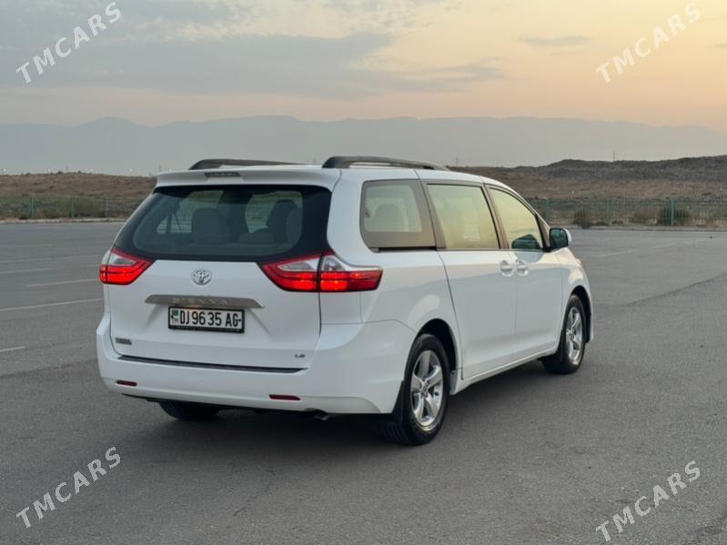 Toyota Sienna 2017 - 364 000 TMT - "Алтын Асыр" Гундогар базары ( Толкучка) - img 4