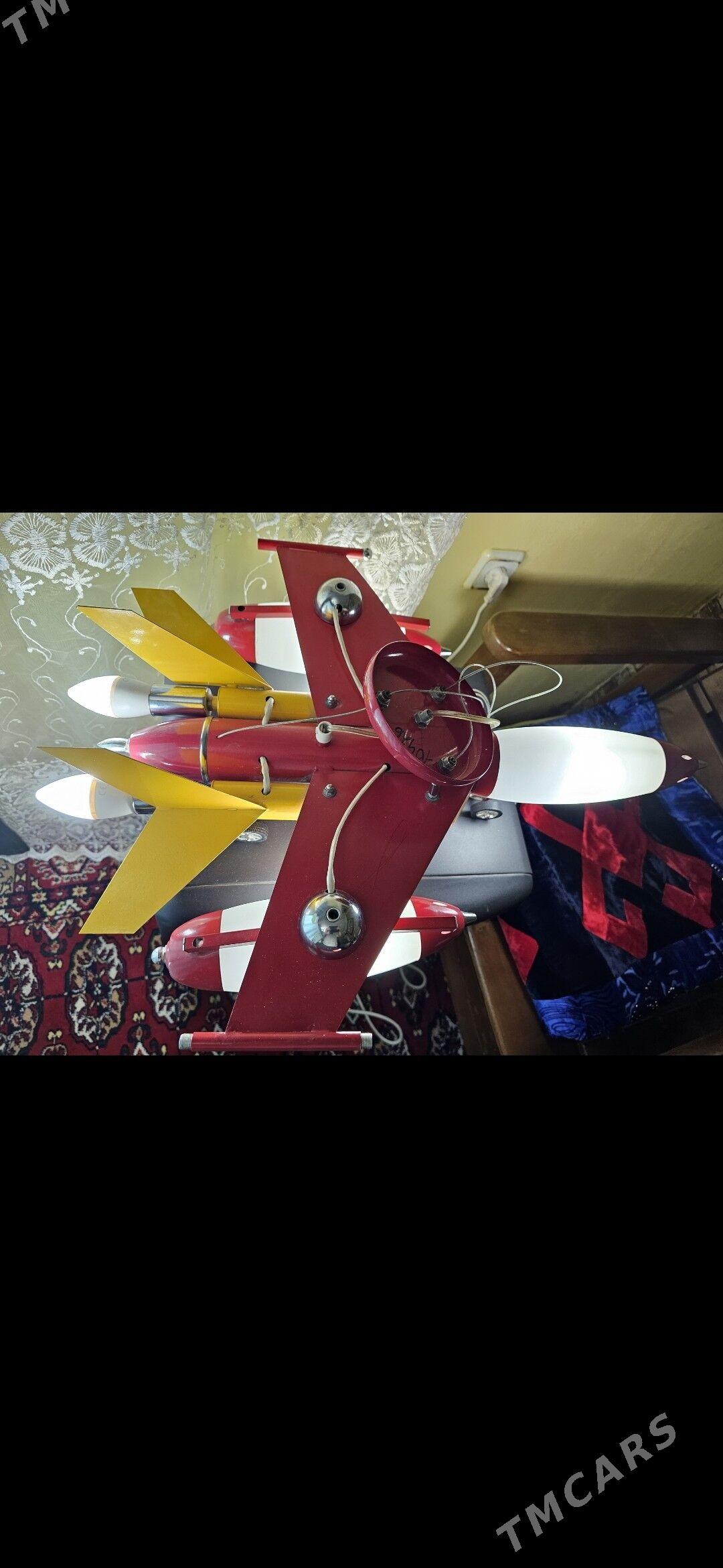 LŸUSTRA  люстра самалёт! - 9 mkr - img 3