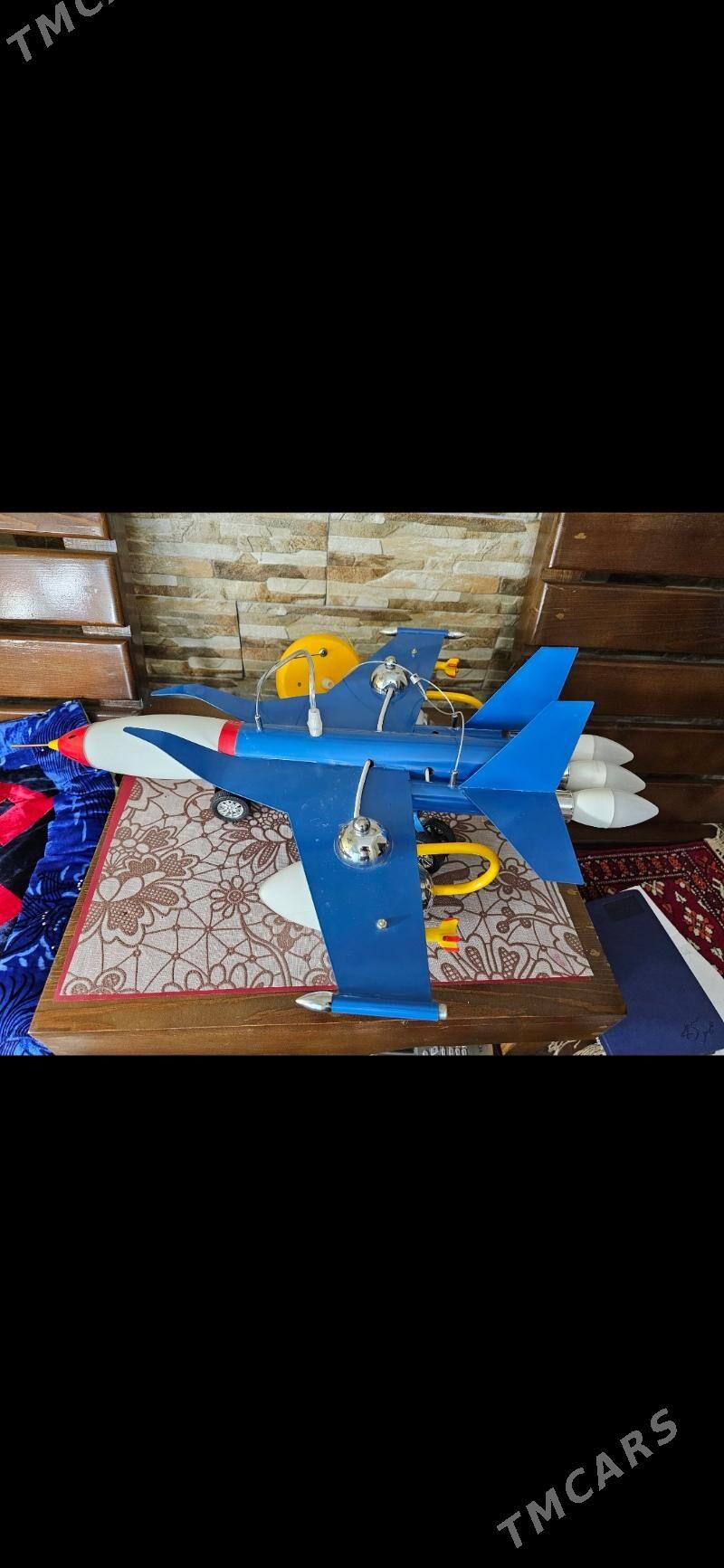 LŸUSTRA  люстра самалёт! - 9 mkr - img 4