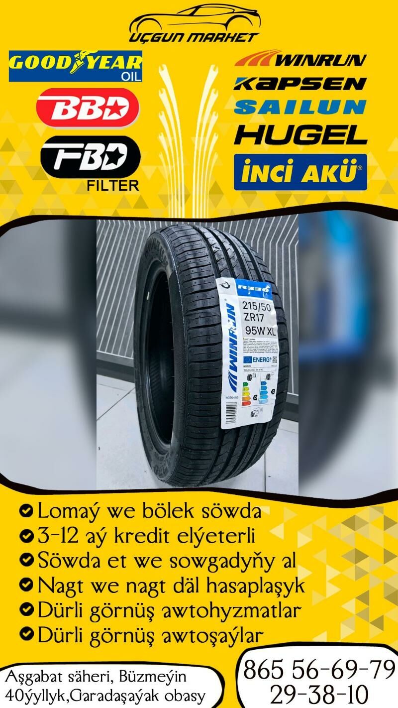 💥DURLI TEKERLER💥215/60/16💥 460 TMT - Aşgabat - img 7