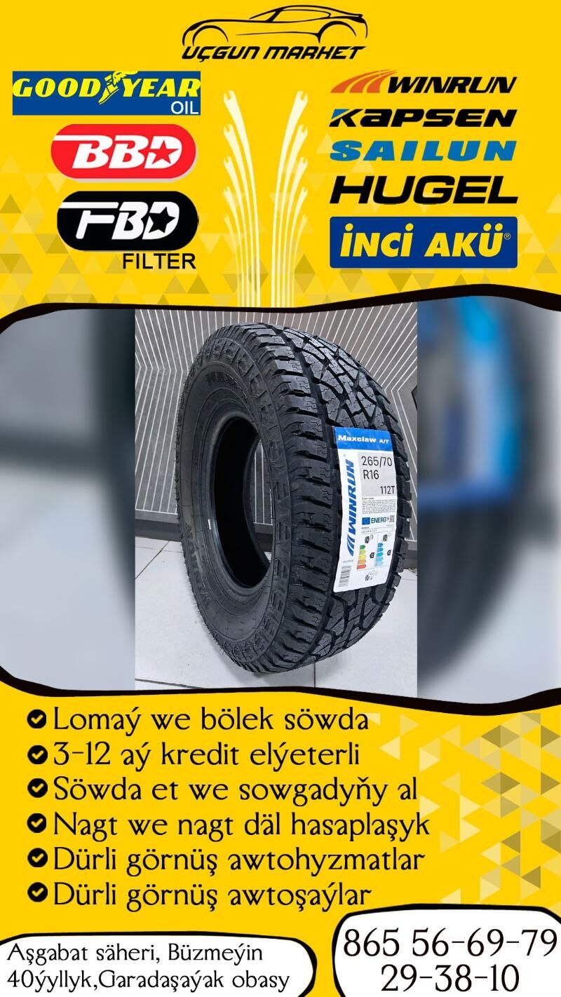 💥DURLI TEKERLER💥215/60/16💥 460 TMT - Aşgabat - img 10